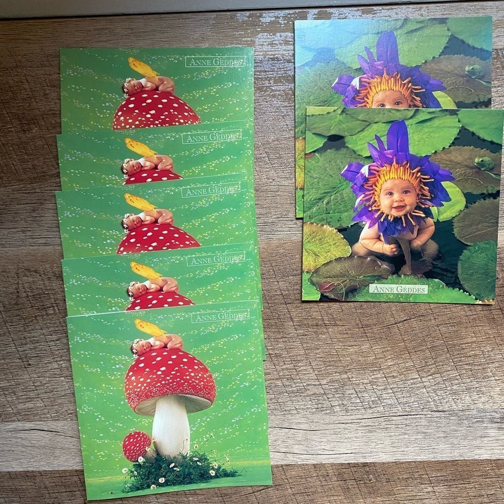 Anne Geddes Baby Flower Cards - Picture 6 of 7